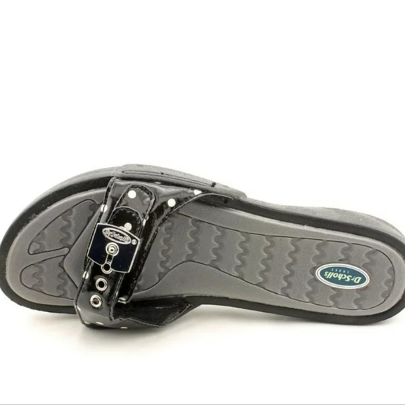 Dr. Scholl's Rock On Open Toe Adjustable Slide Sandal, like new - Picture 2 of 14